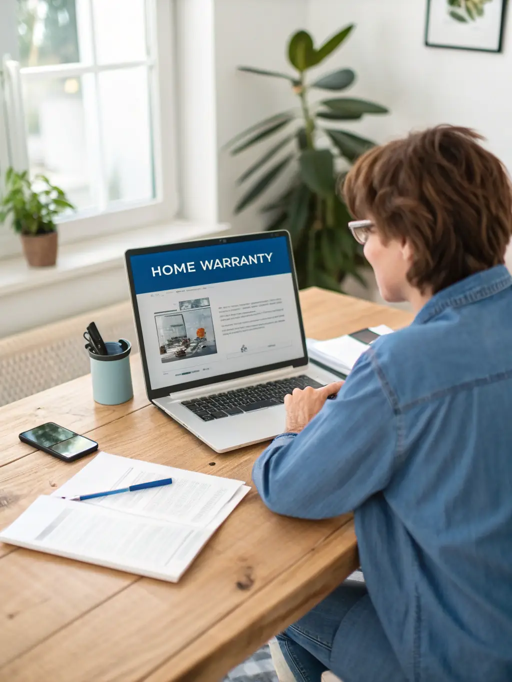 A hand updating content on a website using a content management system, representing Ecom Local's content update service.