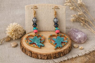 Boucles d'oreilles cupidon