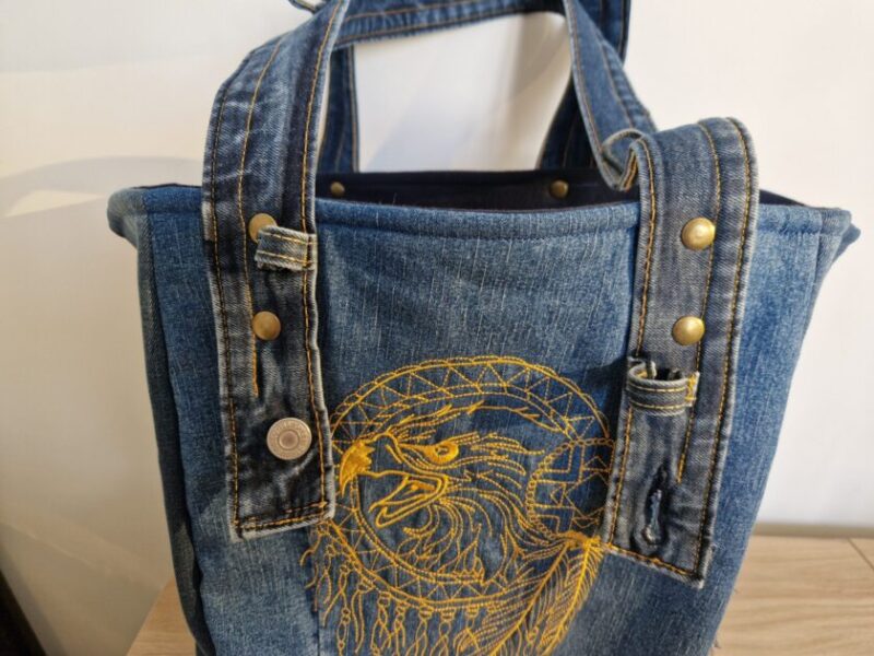 🎁 100 € au lieu de 130 € – Sac en jean fait main à Massy (91)