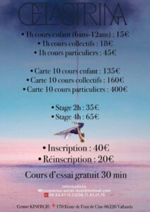 🎁 -10% | Danse Aérienne & Spectacles | Celastrina - Vallauris