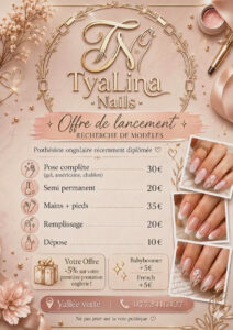 💅 -5 % sur votre 1ère prestation – Prothésiste ongulaire à Habère-Poche (74)