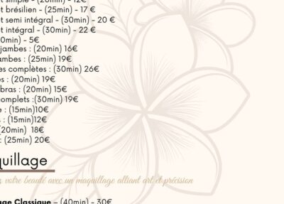 42 Saint-Just-Saint-Rambert 🌺 -10% de réduction : Vahiné Beauté, votre institut de beauté à Saint-Just-Saint-Rambert