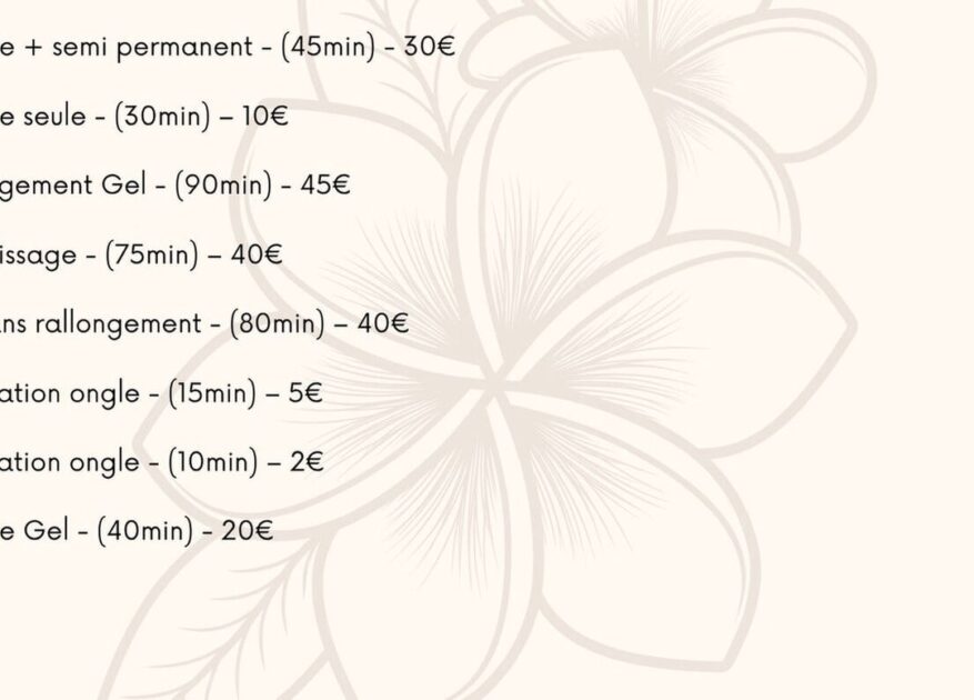 42 Saint-Just-Saint-Rambert 🌺 -10% de réduction : Vahiné Beauté, votre institut de beauté à Saint-Just-Saint-Rambert