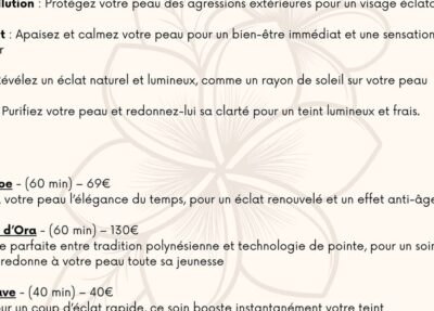 42 Saint-Just-Saint-Rambert 🌺 -10% de réduction : Vahiné Beauté, votre institut de beauté à Saint-Just-Saint-Rambert