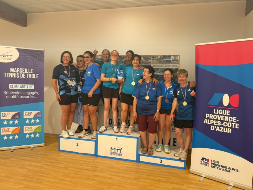 🏓 Club de tennis de table à Marseille (13) – Jeunes, adultes, compétition et sport-santé